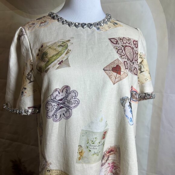 Zimmermann Hypnotic Jewelled Shift Dress - Picture 6 of 13